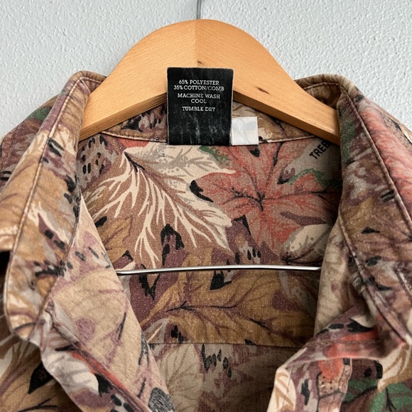 Outdoor sportswear Camouflage long sleeve button down Size XL - Picture 3 of 9